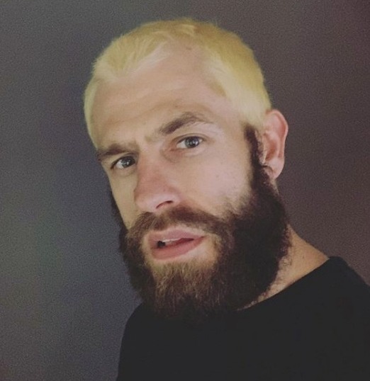 Andy with his new hair