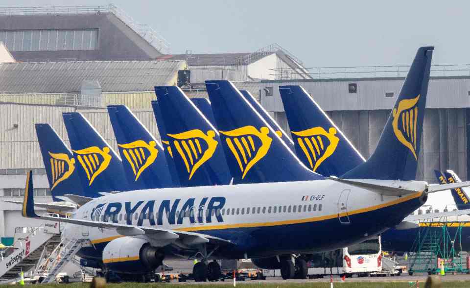  Ryanair has rolled out mandatory masks on flights