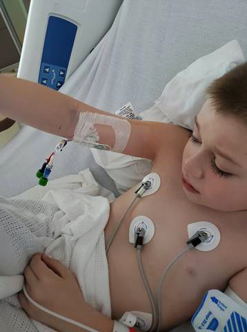  Bobby spent six days in hospital after being diagnosed with the new inflammatory syndrome linked to coronavirus