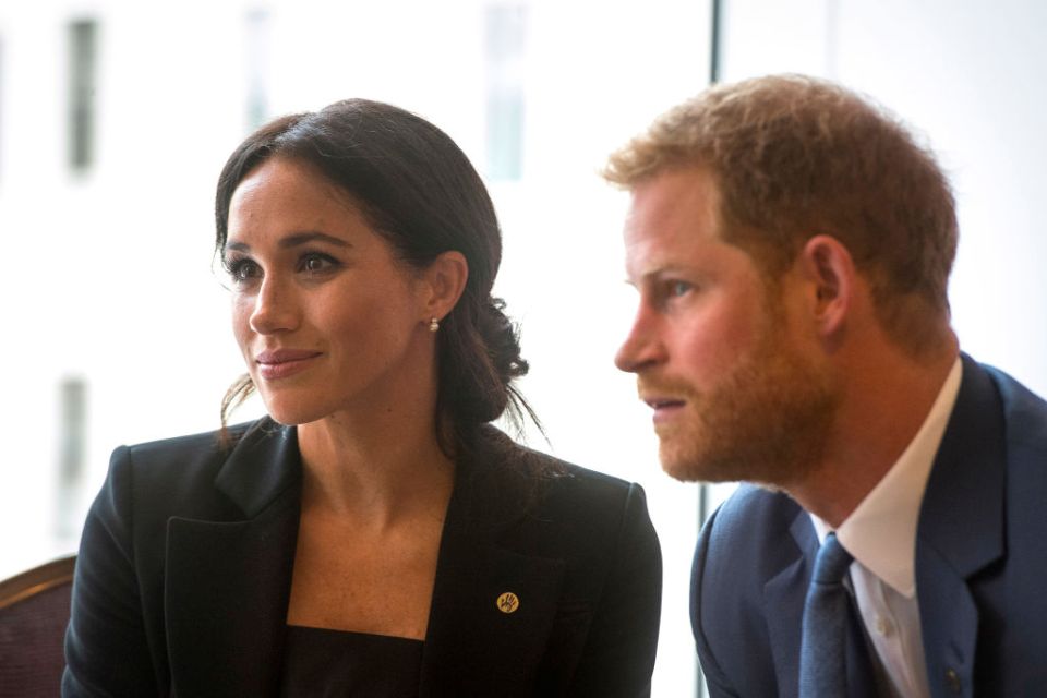 A spokesman for the Sussexes said 'Buckingham Palace does not comment on the details of security arrangement'