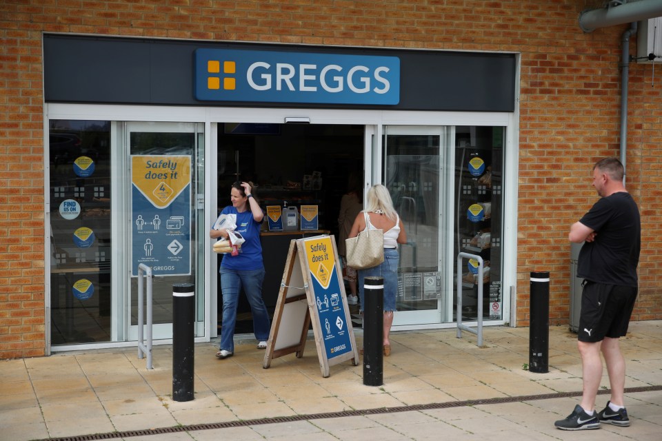  Greggs has reopened for indoor service