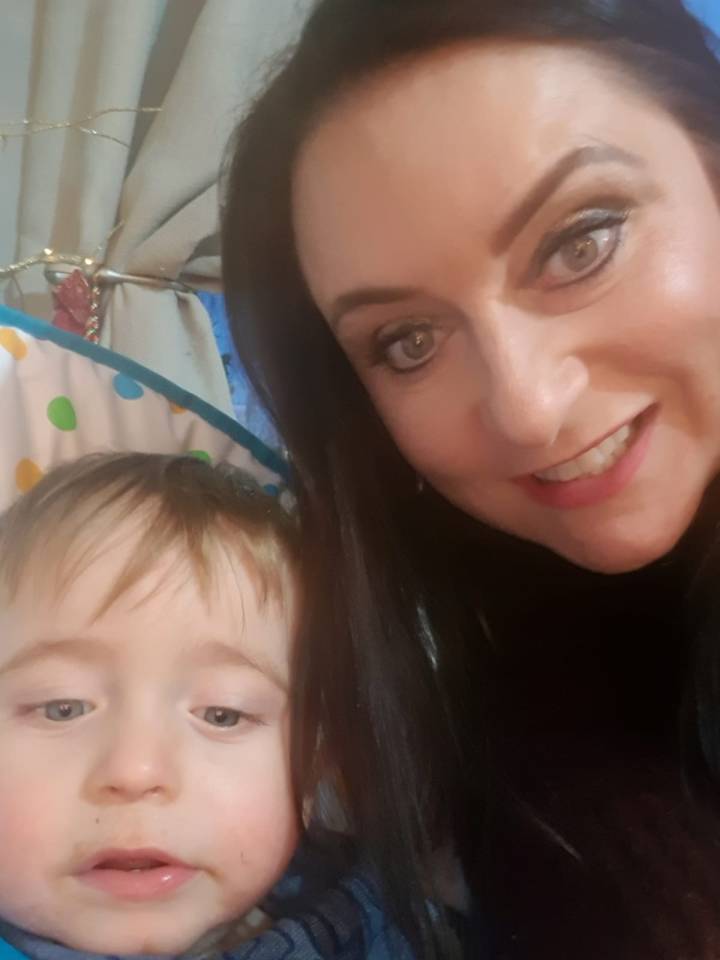 Within days of getting home from the hospital, Gemma and her mum Angela both developed Covid-type symptoms