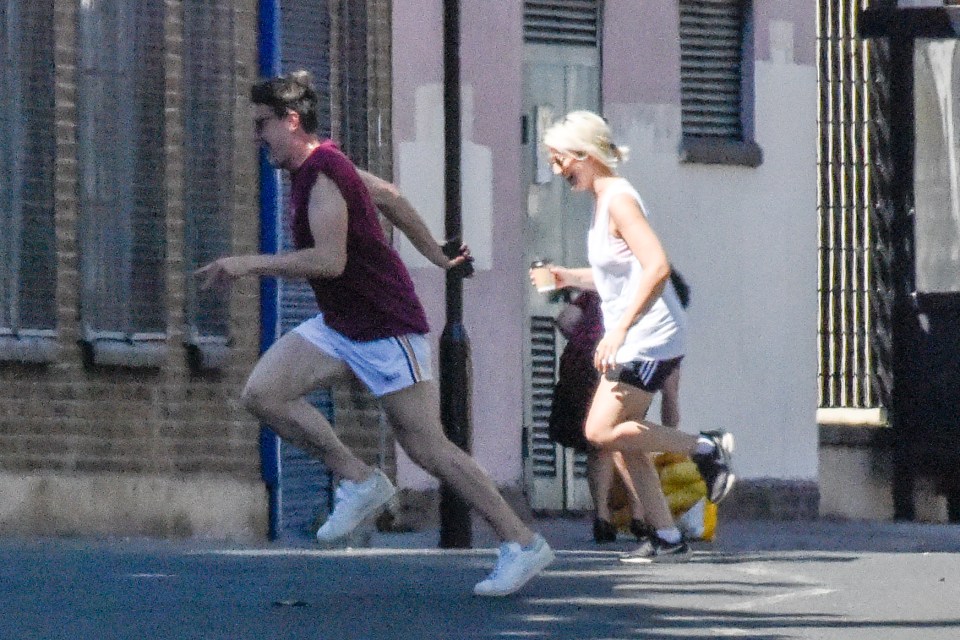  Paul and India were later seen racing back to their London pad