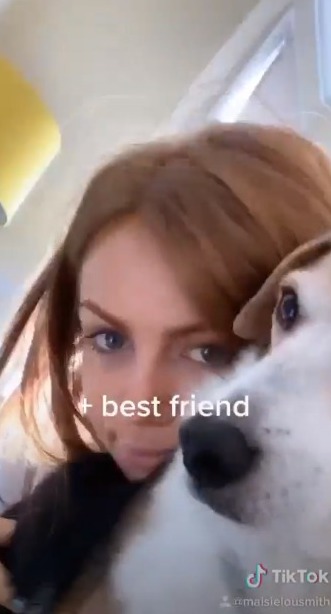  Maisie posted the loving tribute to Benny on TikTok