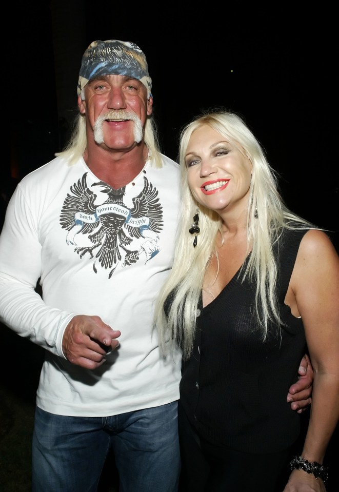  Hulk, pictured with ex-wife Linda Hogan, was originally offered the chance to front the grill made famous by George Foreman