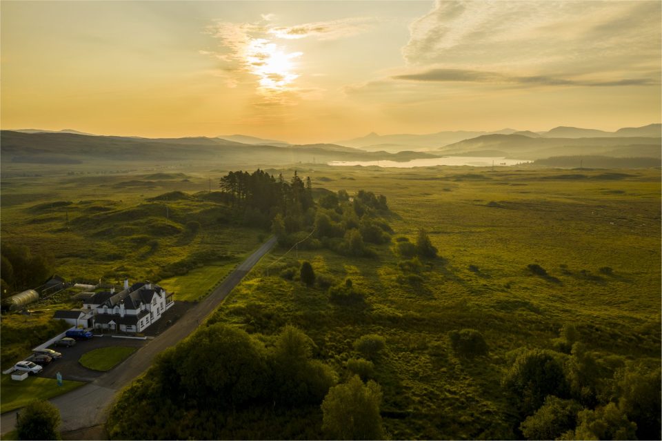 Scotland's landscape provides an incredible backdrop to wake up to