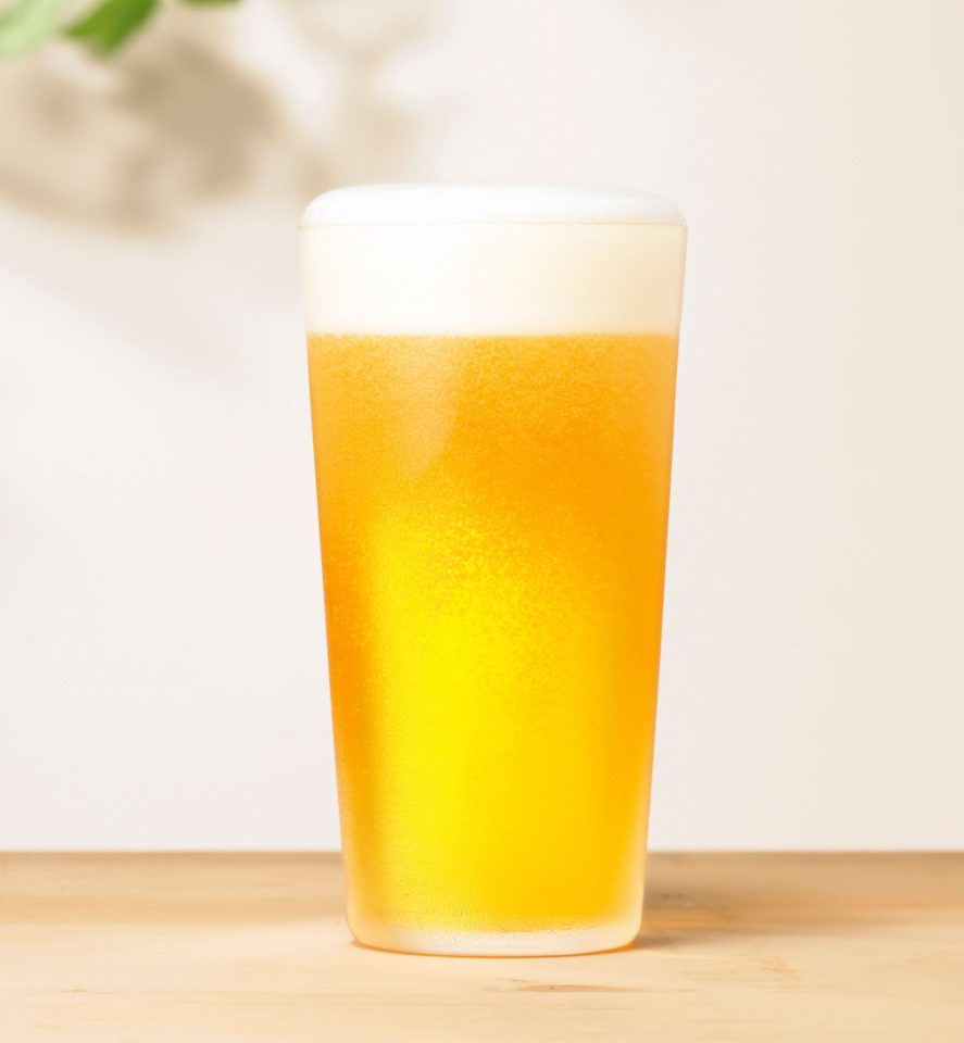  Drinking your pint from a straight-edged glass could make a big difference