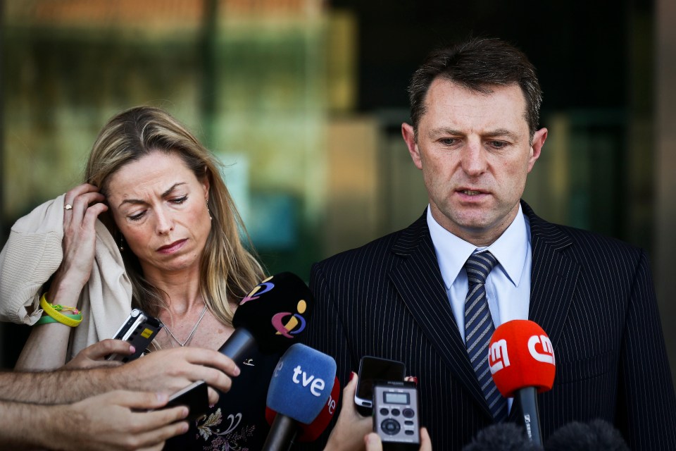 Madeleine's parents Kate and Gerry McCann have never given up hope of finding their daughter alive