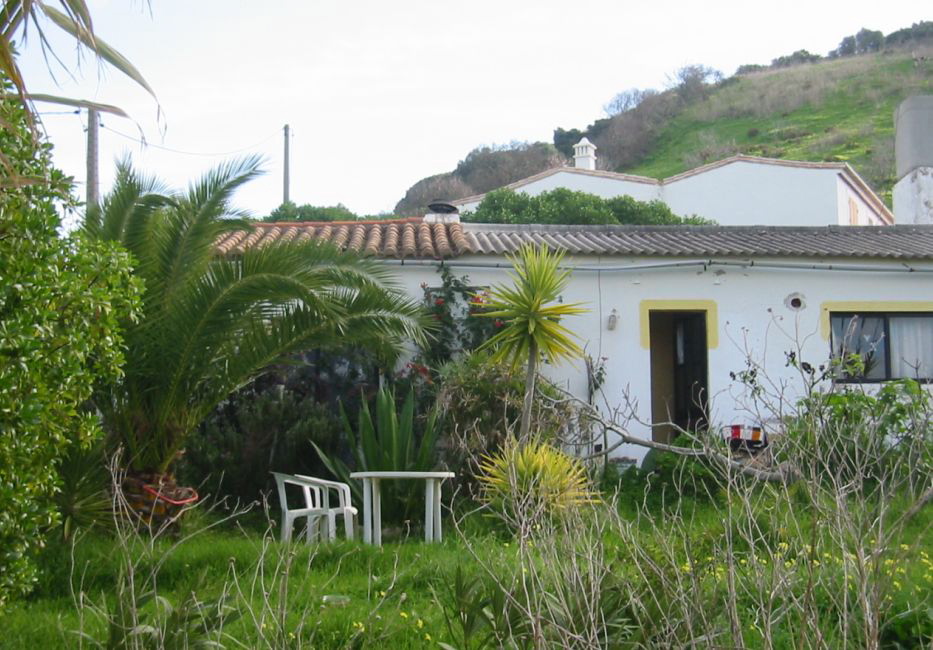 The house the suspect rented in Portugal