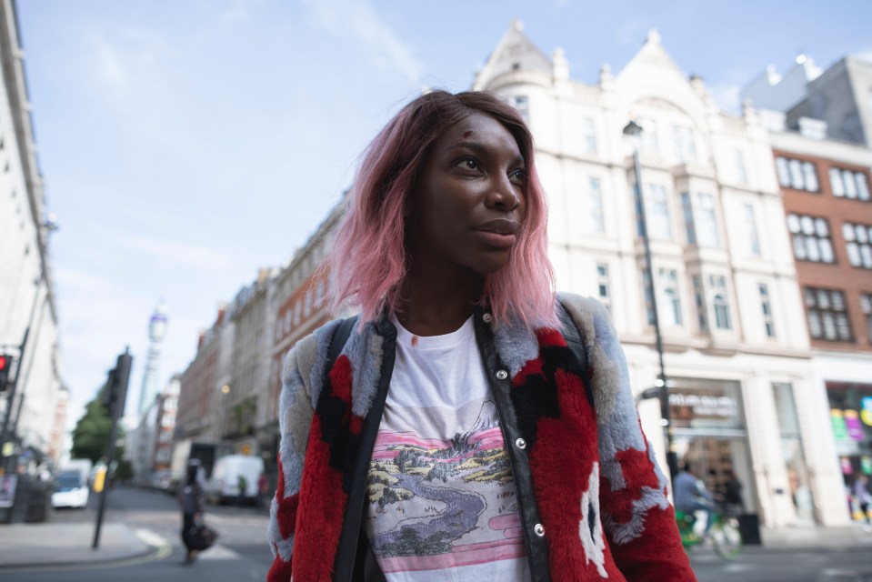 Michaela Coel, the creator and star of BBC1's I May Destroy You 