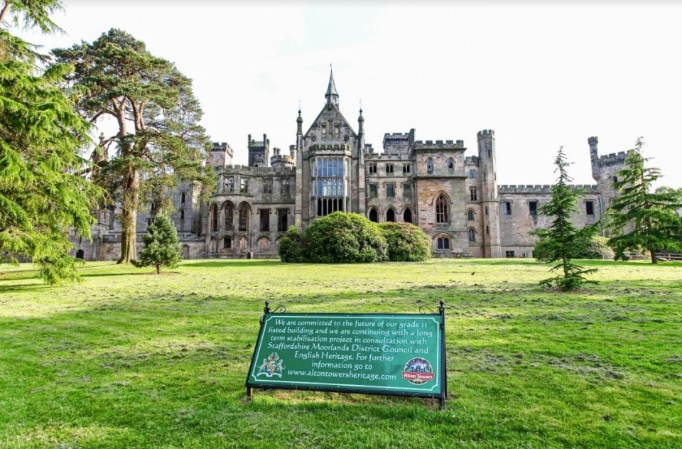 Alton Towers are opening again this weekend - but only the outdoor gardens