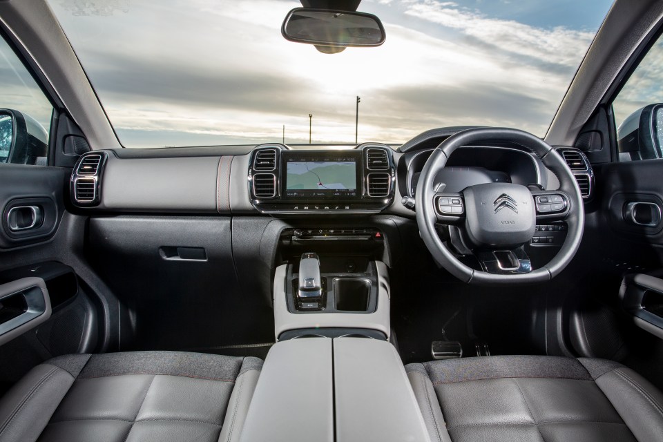  Driver tech includes adaptive cruise control and the 8in touchscreen has all the phone connectivity you would expect, for maps, music and more