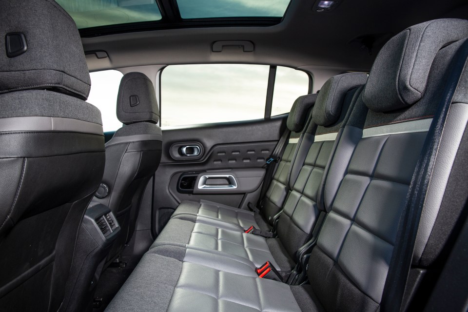  There are lots of family-friendly cubbyholes — the centre console can store a 1.5-litre bottle — and the interior quality will stand up to the wear and tear caused by a young family