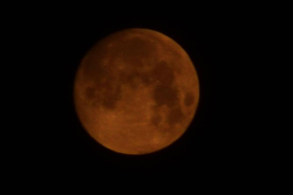 The Strawberry Moon visible in Pakistan