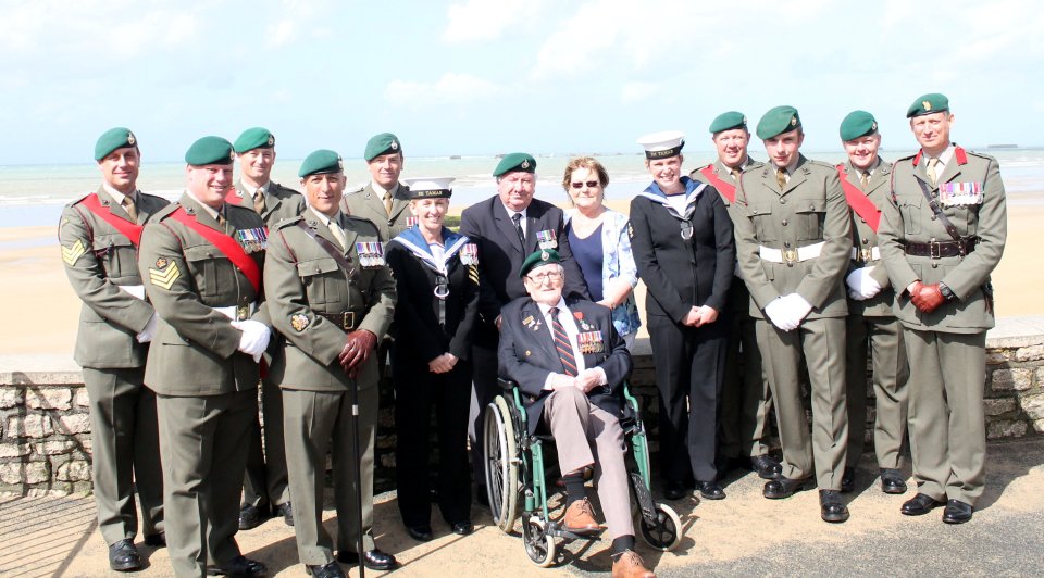  Derek joined the Royal Marines in 1942 as a 16-year-old because he thought they had the best uniform