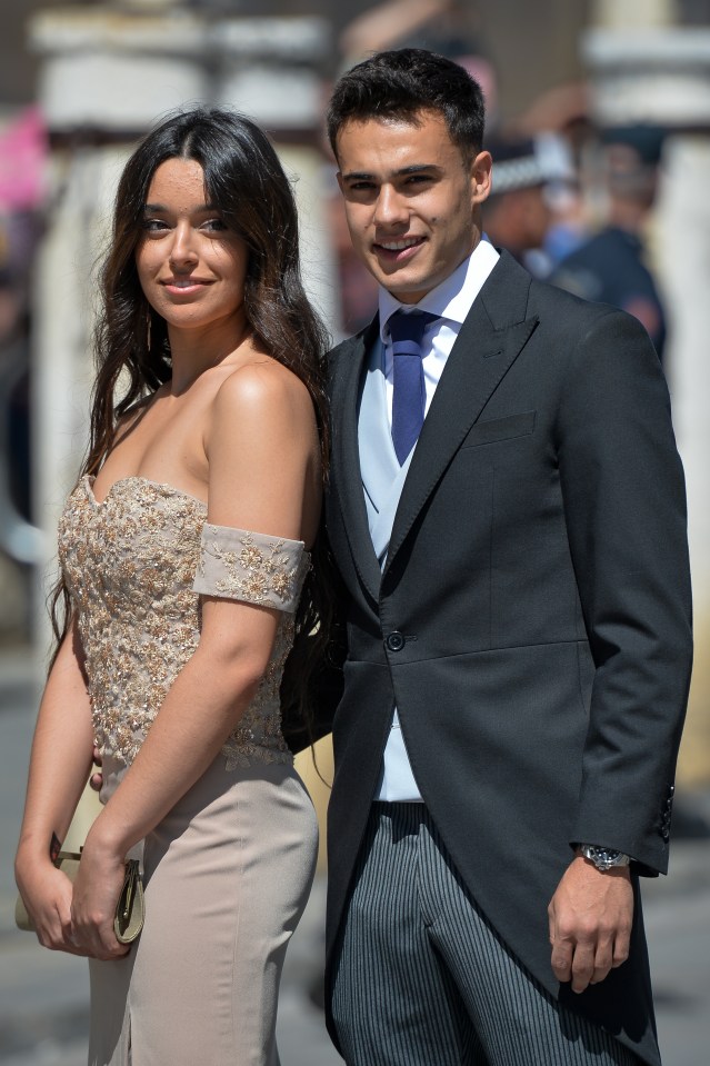  The couple attended Real captain Sergio Ramos' wedding last year