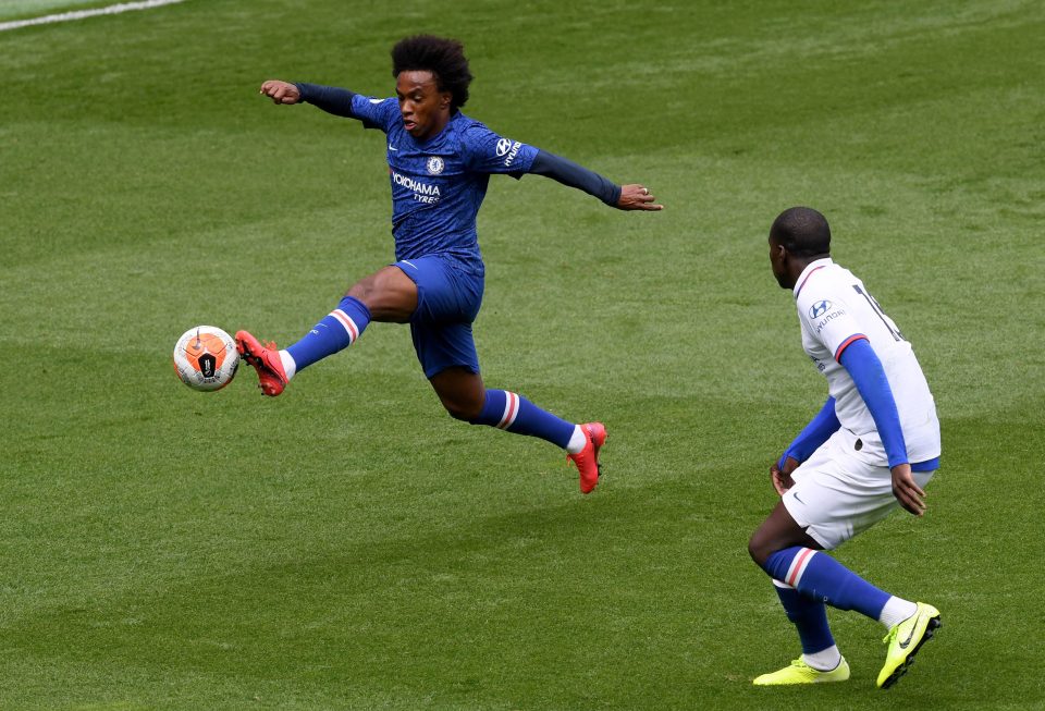  Willian's future continues to be the subject of much speculation