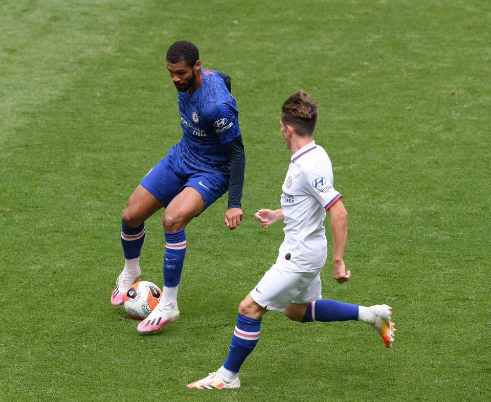  Ruben Loftus-Cheek played a match for Chelsea for the first time since May 2019 - and scored