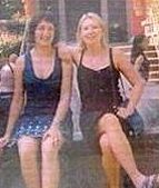  Welsh friends Sarah Williams and Natalie Morris (right) both died in the blaze