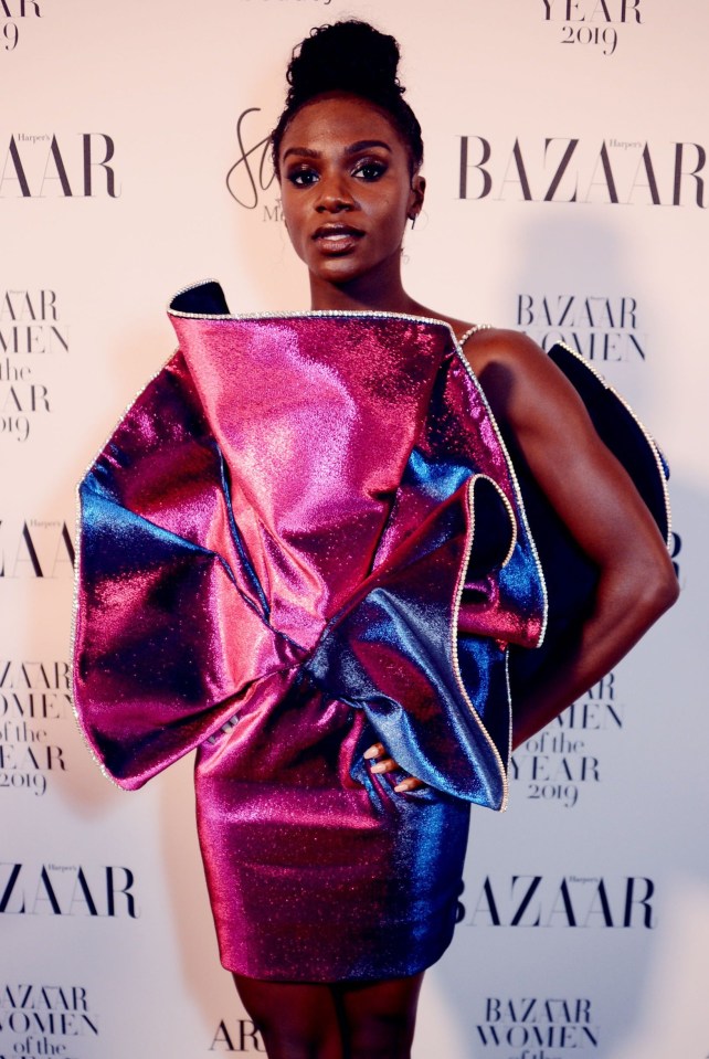 Asher-Smith has been able to engage her love of fashion on the red carpet