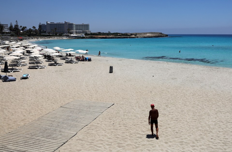 Ayia Napa, popular with tourists, may be able to restart the tourism season from next month