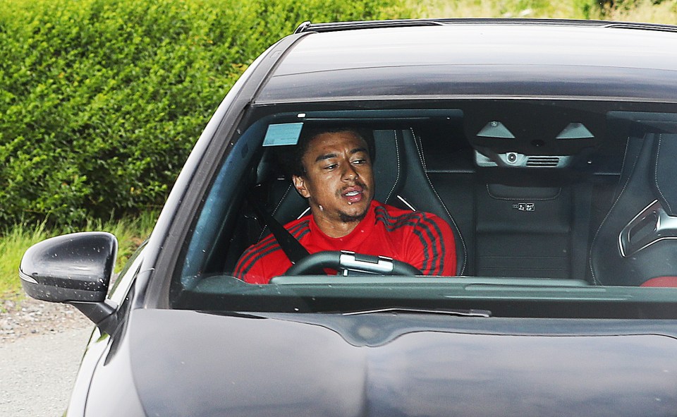  Jesse Lingard also reported for action... but was left without a game to play