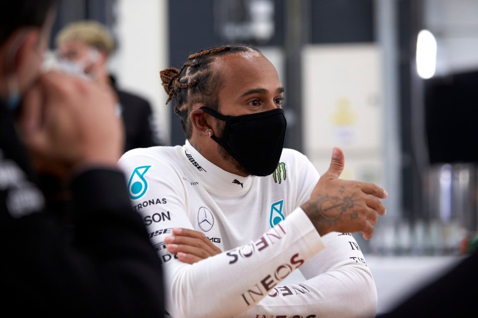  Lewis Hamilton joked he was delighted to find out he could still drive a Formula One car