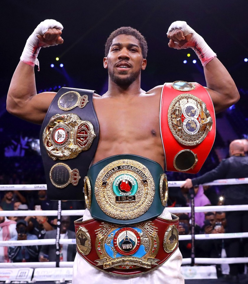 Anthony Joshua (above) must ‘go for the kill’ against Tyson Fury