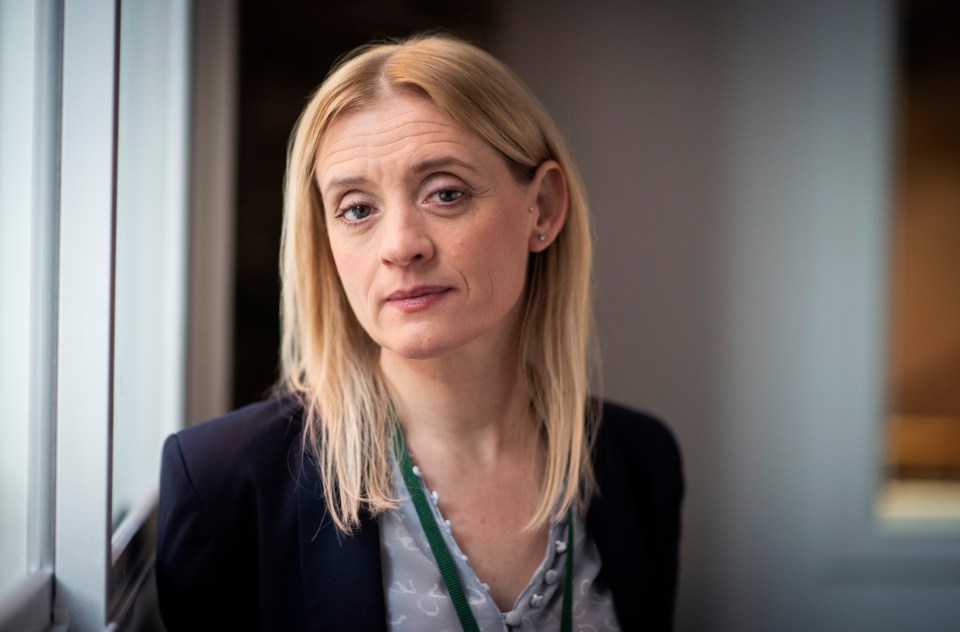  Anne-Marie Duff, 49, plays Tracy Daszkiewicz in BBC One's new drama The Salisbury Poisonings