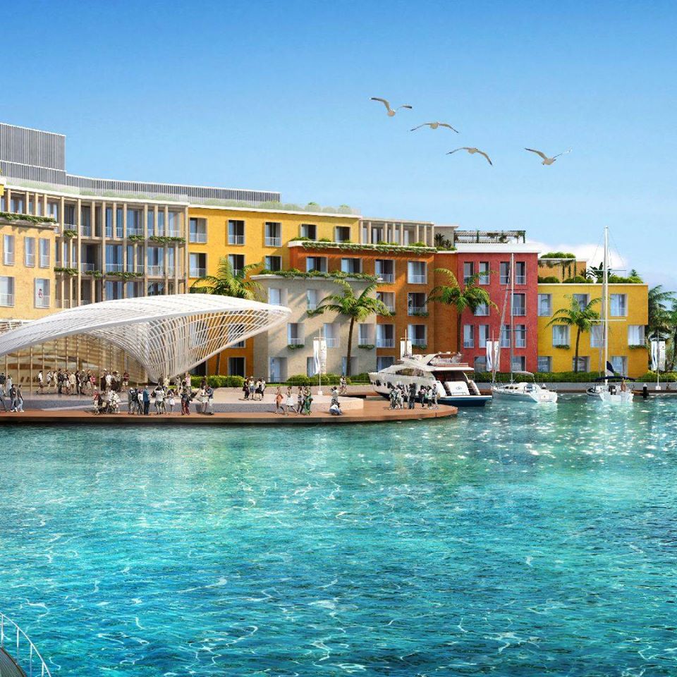 The Portofino Hotel will feature 514 aquariums, one for every marine species found in the Arabian Gulf.