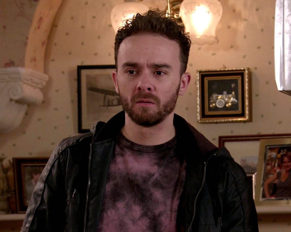  Jack pictured on a recent episode of Coronation Street sporting a groomed beard and neater hairstyle