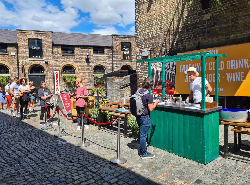 Pubs open with the return of the hot weather with government conditions and guidance