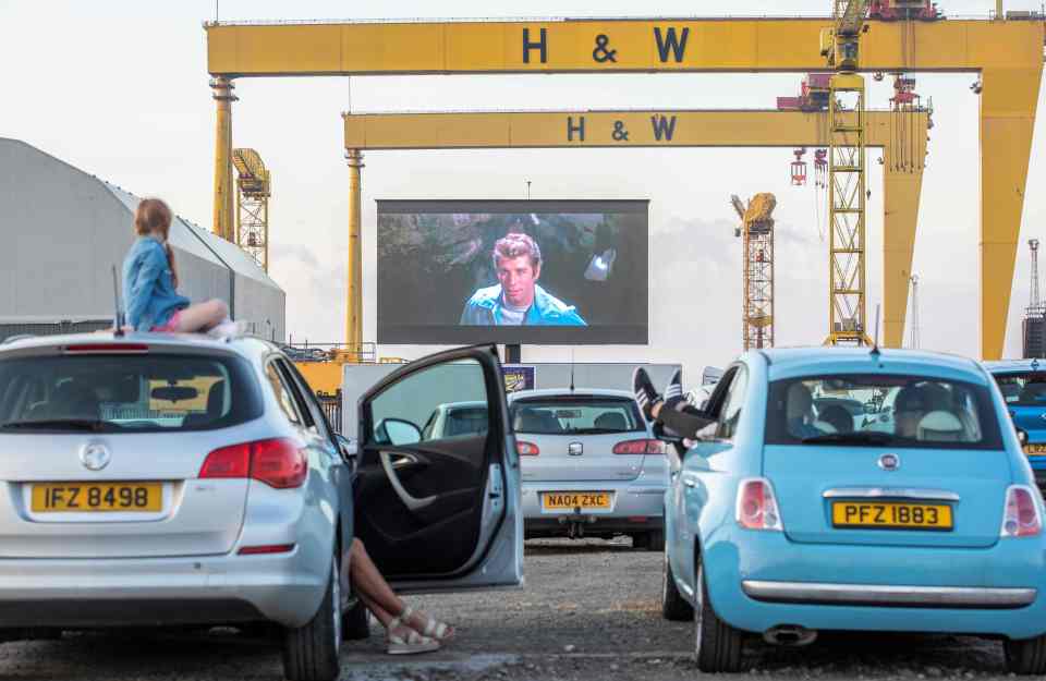 Some drive-in cinemas have opened in the UK to minimise the spread of the virus