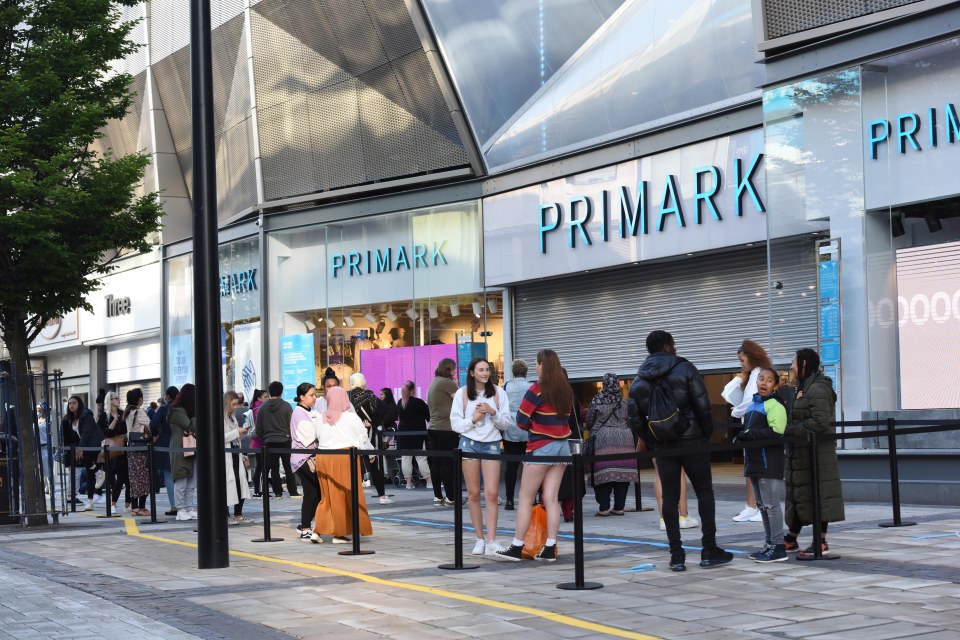 Primark has been closed in the UK since March