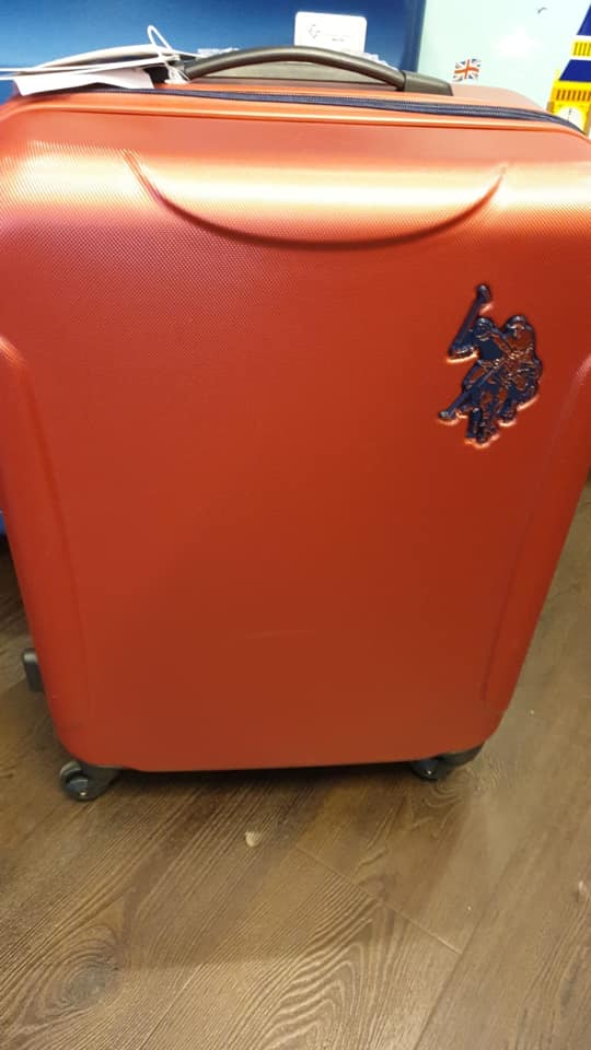 This designer suitcase was reduced to £9 in the sale from £130