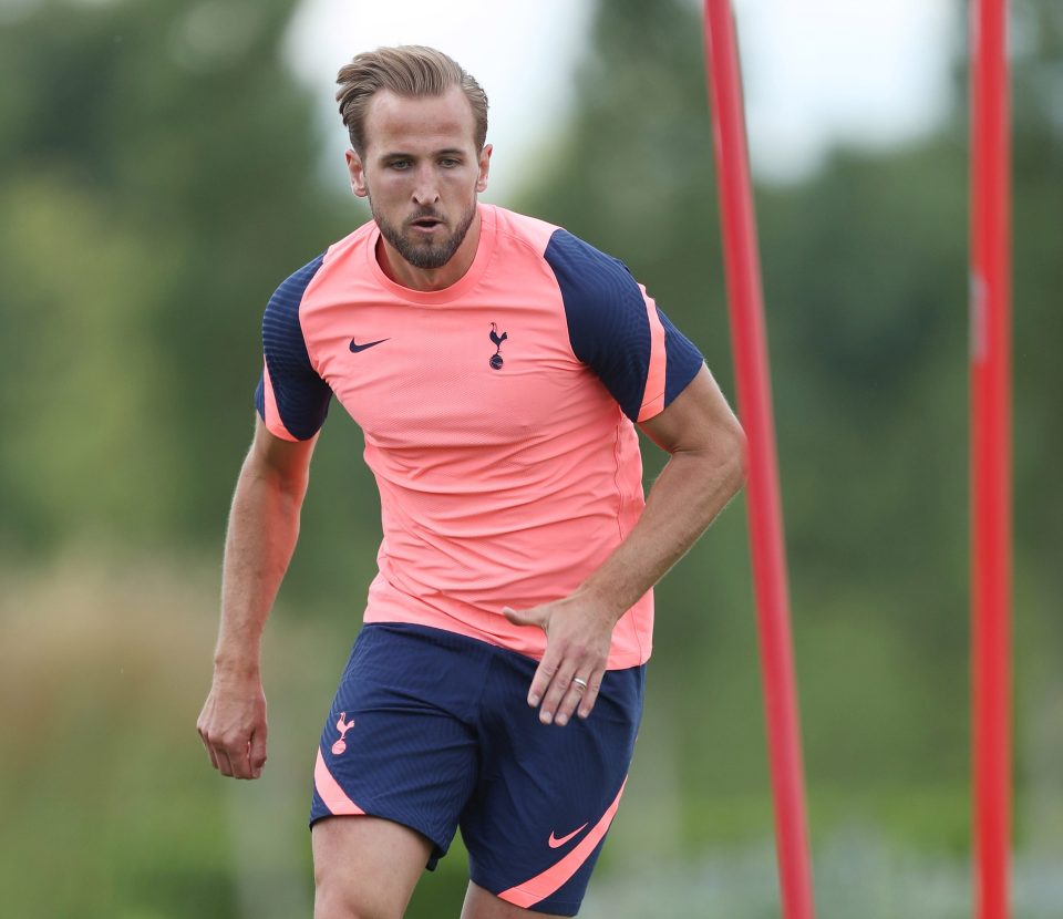  Harry Kane will lead the line for Tottenham