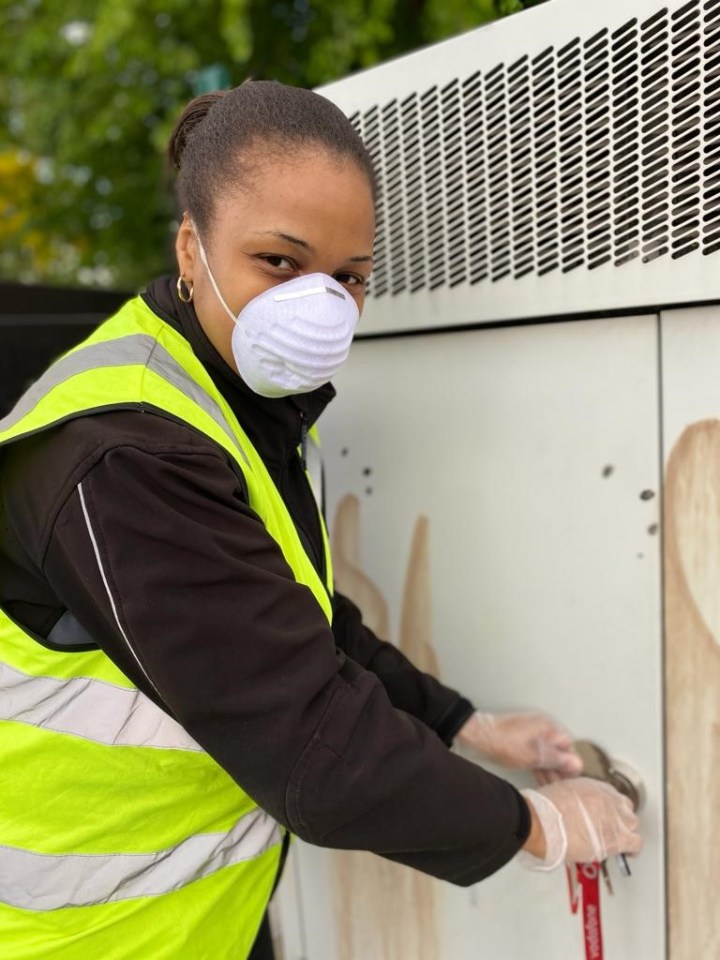 Vodafone field engineer Natasha Carpenter won the Institution of Engineering and Technology Young Woman Engineer of the Year Award