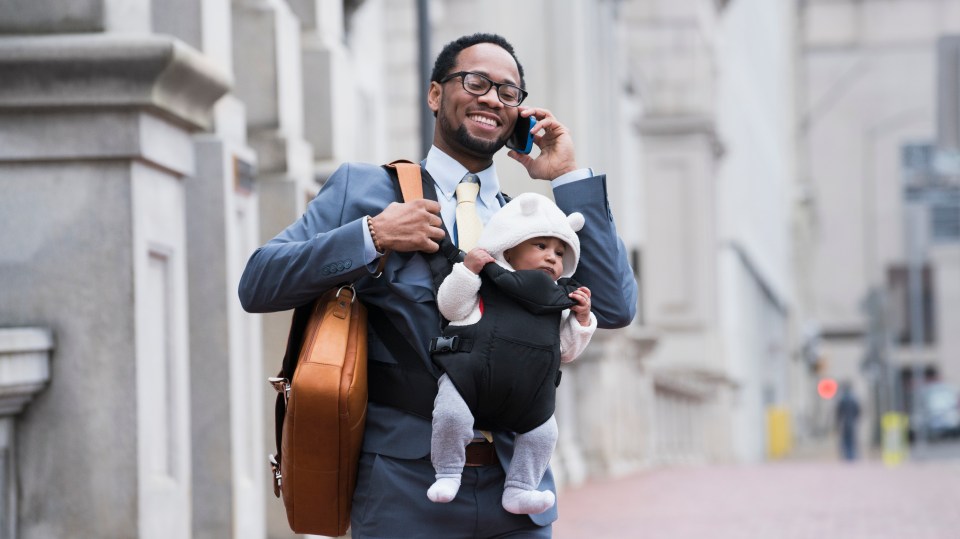 Men are doing 58 per cent more childcare in lockdown, reports the Office for National Statistics