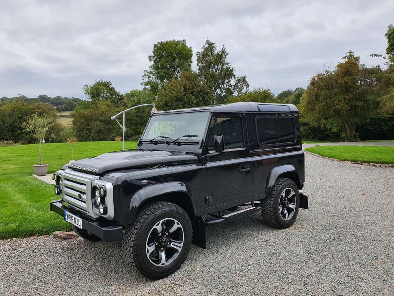 Christian Fuchs was gifted this Defender 90 by Claudio Ranieri