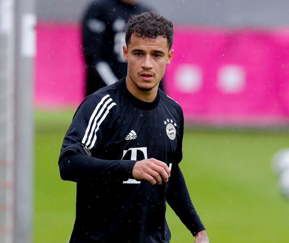  Bayern Munich will not sign Philippe Coutinho permanently at the end of the season