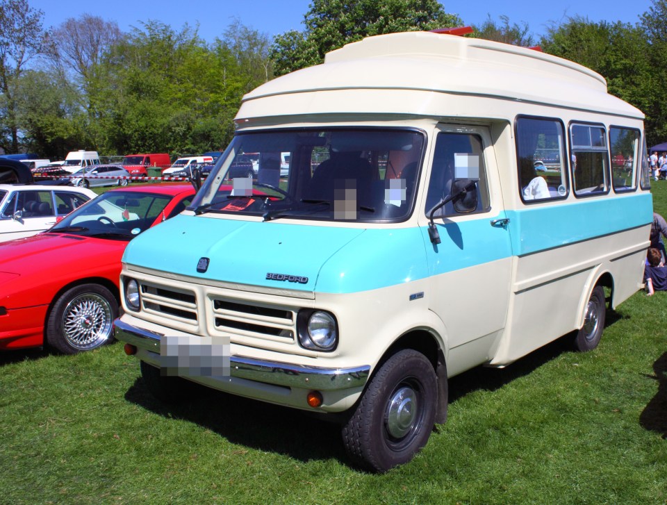 This is a van similar to the one that Christian B owned around the time Madeleine went missing