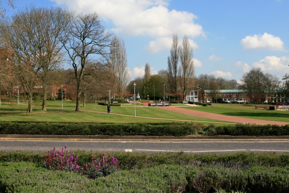 The incident happened yesterday in Welwyn Garden City, Hertfordshire