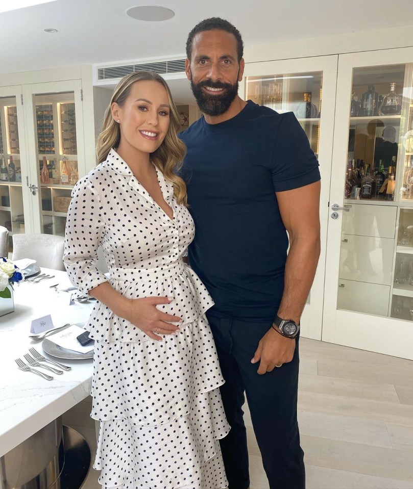 She and Rio revealed earlier this month that they were expecting their first baby