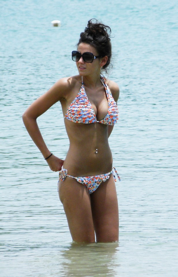 Michelle, pictured back in 2010, has always had a slender figure, but wanted to tone up