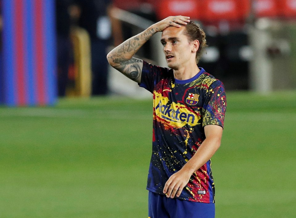 Griezmann has struggled since swapping Atletico Madrid for Barcelona