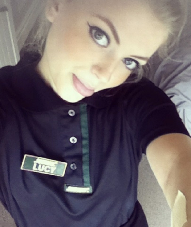 Lucy Fallon previously worked in Subway before her soap fame