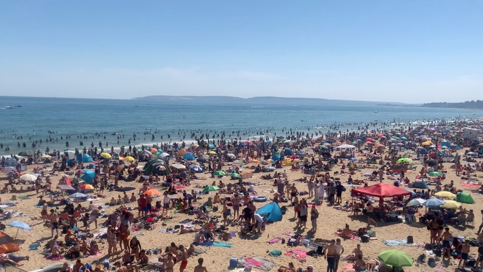 Bournemouth declared a major incident on Wednesday after emergency services struggled to cope with the herd of sunseekers