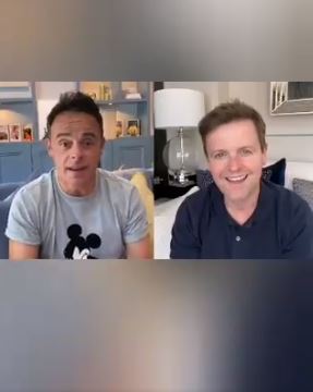 Ant and Dec surprised a fundraising fan