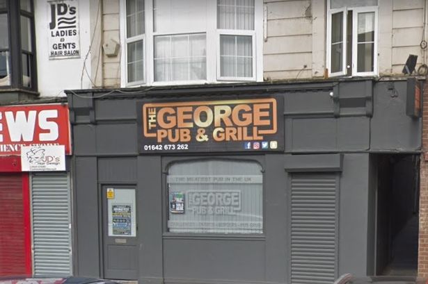 Mr Harker owns The George Pub and Grill in Stockton