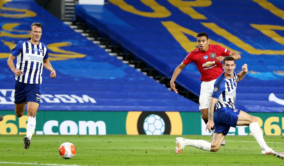  Mason Greenwood got the Red Devils off to a flyer on the South Coast early doors